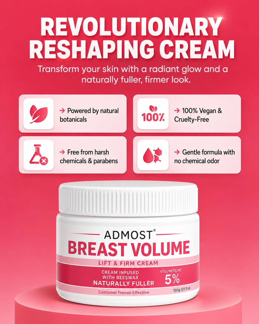 Breast Volume - Volumize Breast Cream